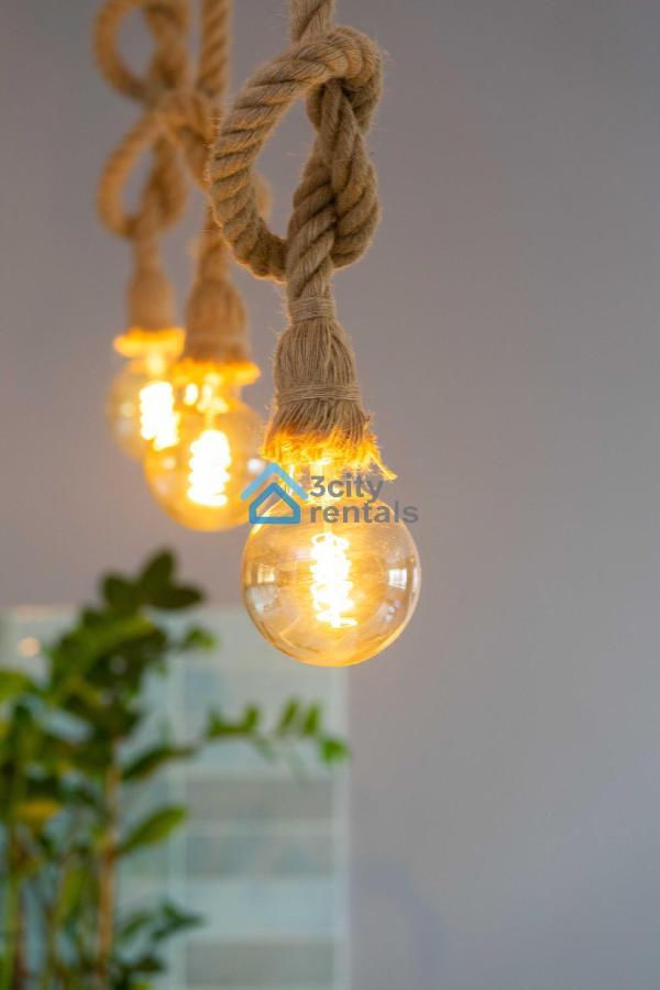 Bright And Blue 3City Apartment With Balcony In Gdynia By Noclegi Renters Luaran gambar